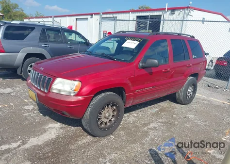 2001 Jeep Grand Cherokee Limited from USA, damaged, VIN 1J4GW58N21C721120